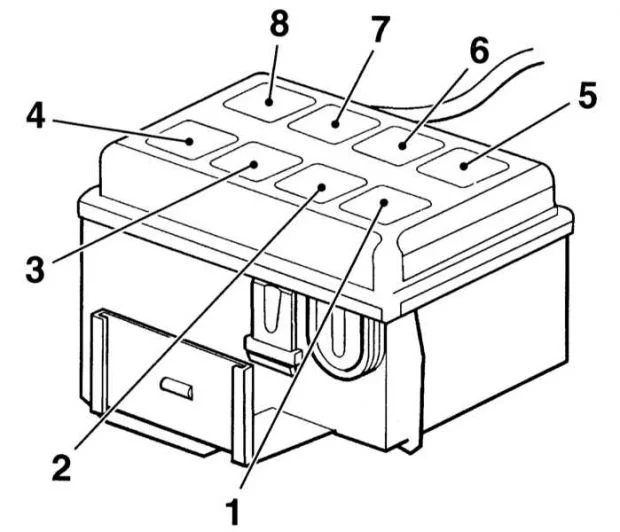Реле Опель Астра G