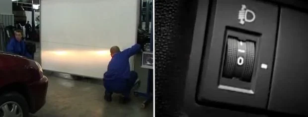 принцип регулировки фар на Ланосе