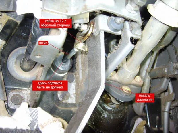 Регулировка сцепления Дэу Нексия