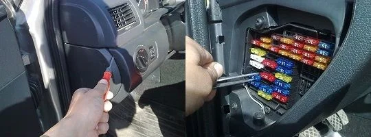 Где находятся предохранители Шкода Октавия