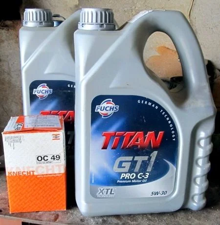 Масло и фильтр для БМВ е36