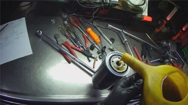 Замена масла в VW T4