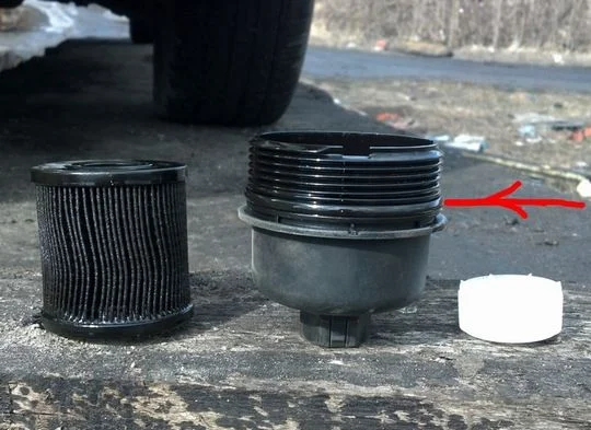 уплотнительное резиновое кольцо стакана масляного фильтра