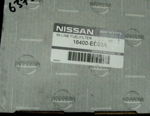 Оригинальный топливный фильтр ниссан