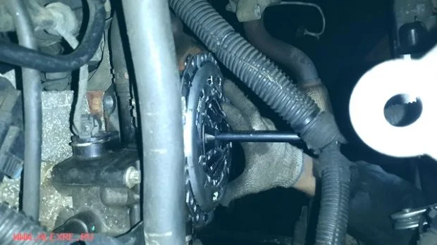 Замена сцепления Астра Н