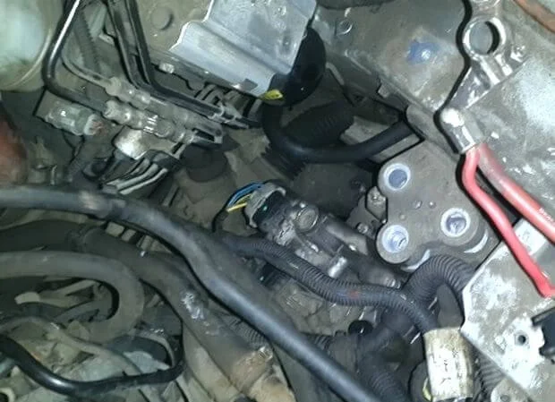 как снять коробку передач Астра H