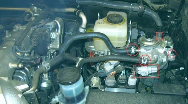 Снятие и замена топливного фильтра на Прадо 150