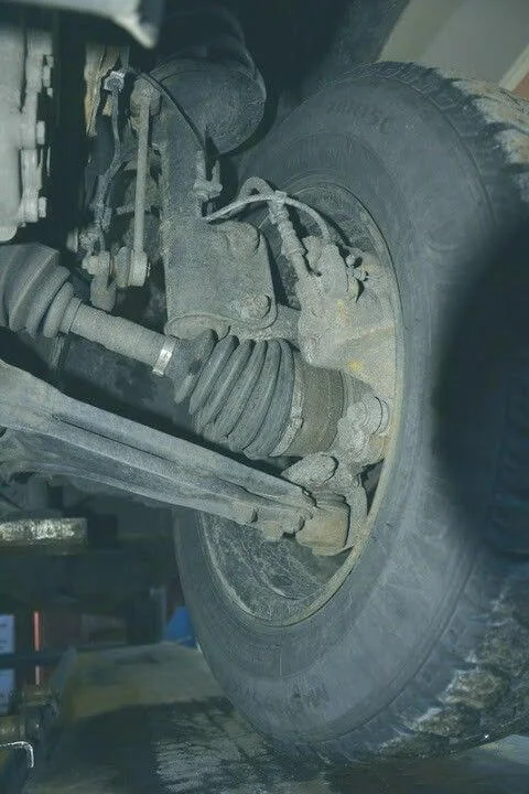 Как поменять шрус Вито