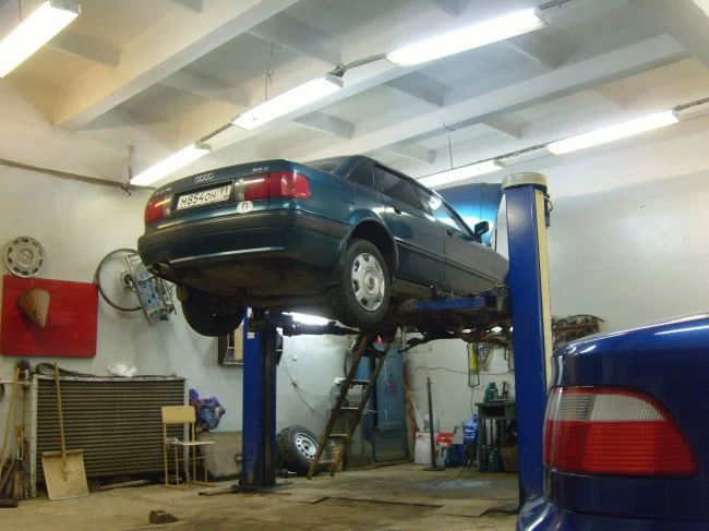 Замена сцепления Ауди 80