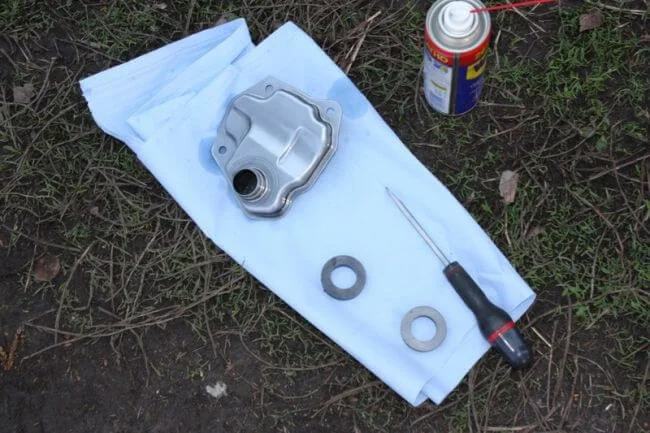 Промывка фильтра и магнитов поддона вариатора