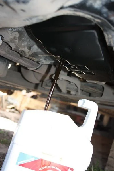 Слив масла с вариатора Nissan X-Trail T31