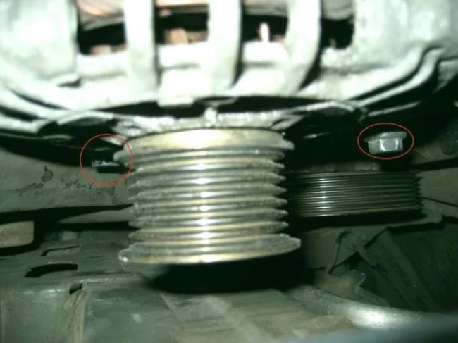 замена генератора Рено Меган 2