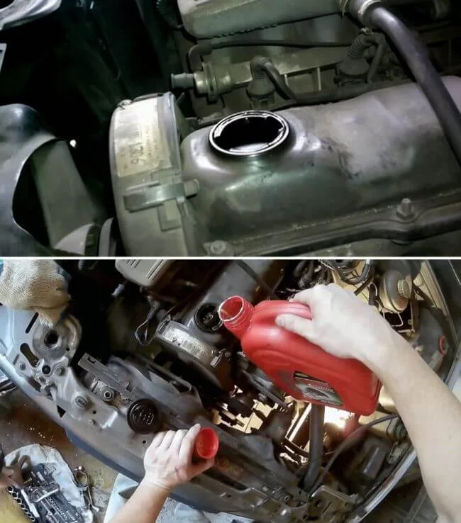 заливная горловина Ауди 80