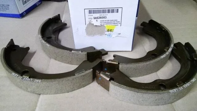 Колодки барабанные Chevrolet Captiva 96626083