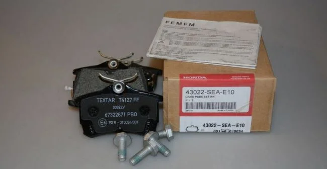 Тормозные колодки Honda Accord 7 43022SEAE10