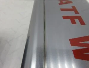 Шов на оригинальной канистре 0888602305