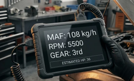 Scanner Luftmassendaten