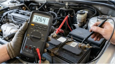 Measuring voltage with a multimeter in a car