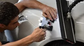 Удаление вмятин без покраски