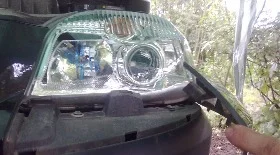 Снятие и замена передних фар на Шевроле Нива