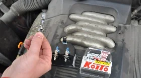 Замена лампы ближнего света на Ауди А6