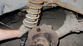 Замена передних и задних стоек амортизаторов на ВАЗ 2110, 2111, 2112