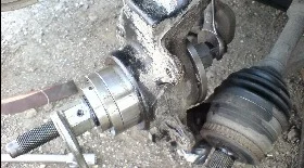 Замена переднего подшипника ступицы Audi A6