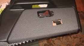 Снятие обшивки двери Audi 80