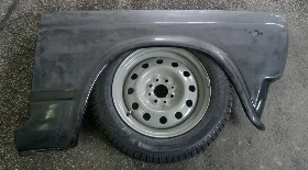 Ремонт и покраска переднего крыла ВАЗ 2107