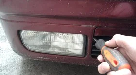 Установка противотуманных фар на BMW E36