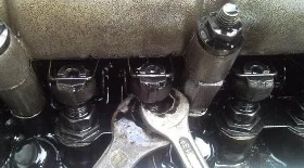 Регулировка клапанов ВАЗ 2105