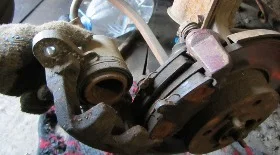 Замена тормозных колодок ВАЗ 2108, 2109, 21099