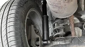 Замена задних амортизаторов Шевроле Авео