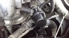 Замена термостата Шевроле Нива