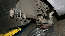 Замена передней опоры на BMW E39