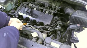 Замена свечей зажигания Hyundai Getz