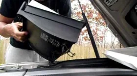 Замена воздушного фильтра Mercedes ML350 W164