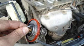 Замена термостата и радиатора на Mitsubishi Galant