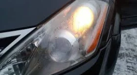 Снятие и замена передней фары на Nissan Murano