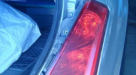 Снятие и замена задней фары на Nissan Murano