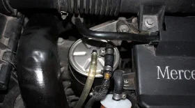 Замена топливного фильтра на Мерседес Вито