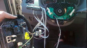 Замена шлейфа подушки безопасности Renault Megane 2