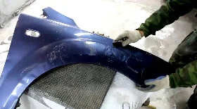 Рихтовка крыла Fiat