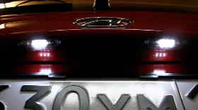 Замена ламп подсветки номера на Hyundai Getz