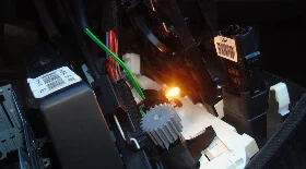 Замена лампы подсветки ручек отопителя