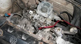 Установка карбюратора на Volkswagen Golf 2