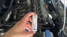 Замена свечей на Skoda Octavia