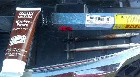 Замена свечей накаливания на дизельном двигателе KIA Sportage