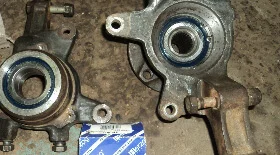 Замена подшипника передней ступицы на Москвич 2141