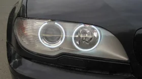 Замена ангельских глаз BMW E46